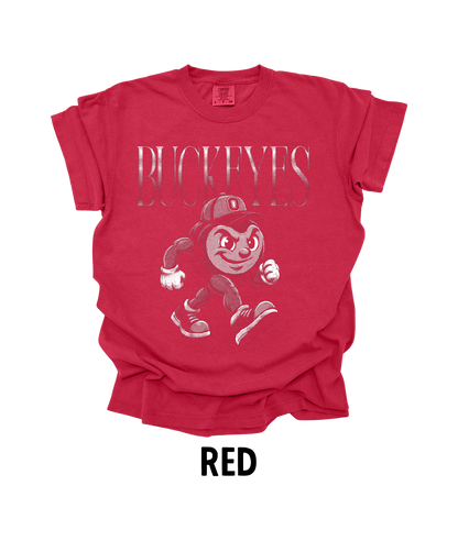 BUCKEYES HALFTONE- (CC-TShirt)