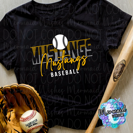 Mustangs Baseball Lined Knockout