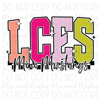 LCES Mini Mustangs (DTF)