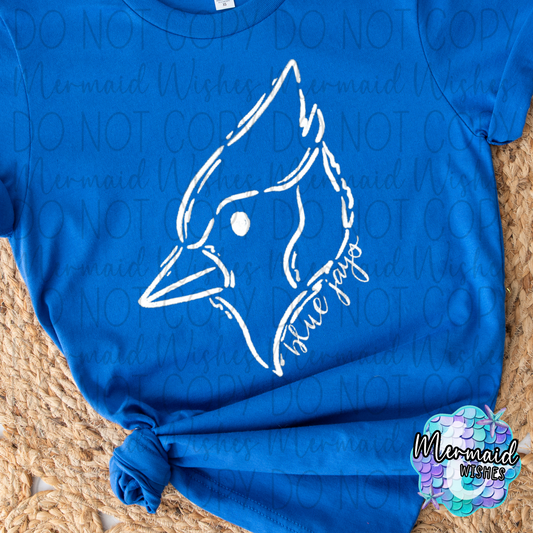 Ripley Blue Jays Doodle Mascot (DTF)