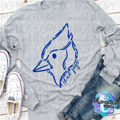 Ripley Blue Jays Doodle Mascot (DTF)