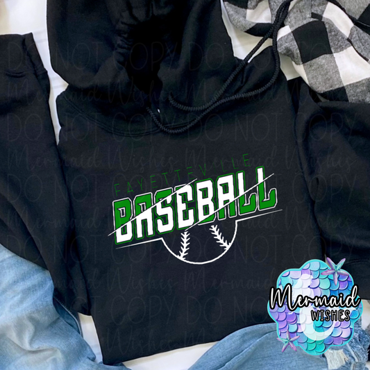 Fayetteville Baseball Bold Split (Fundraiser)