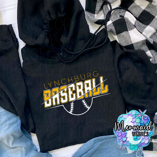 Lynchburg Baseball Bold Split