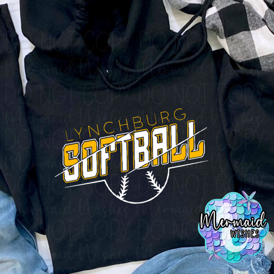 Lynchburg Softball Bold Split