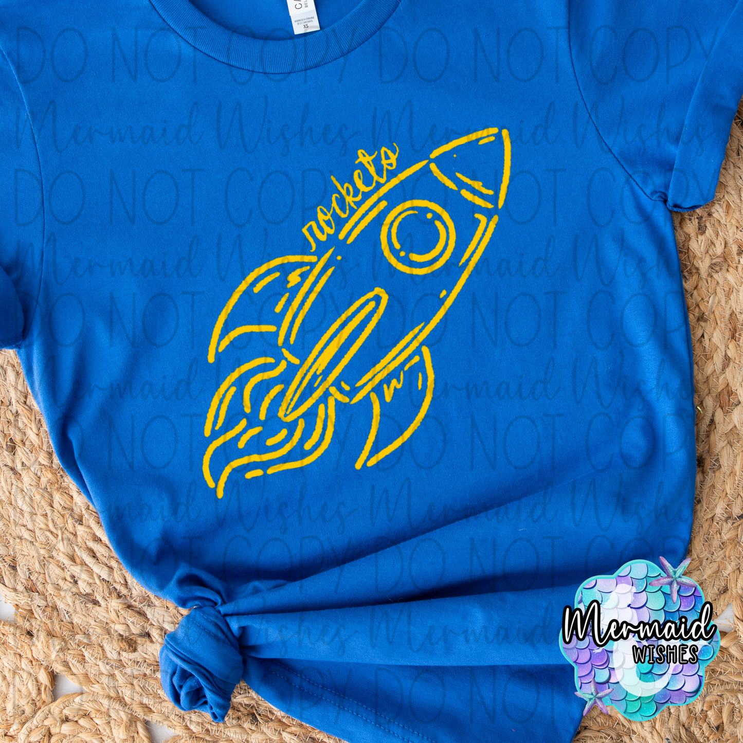 CNE Rockets Mascot Doodle (DTF)
