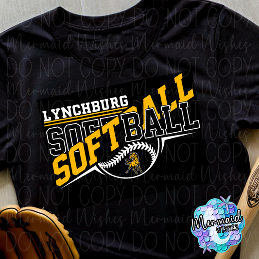 Lynchburg Softball Split
