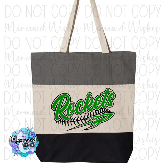 Rockets Baseball/Softball Tote Bag