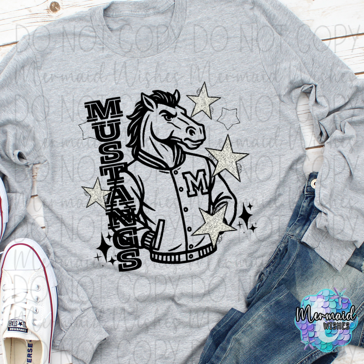 Mustangs Letterman