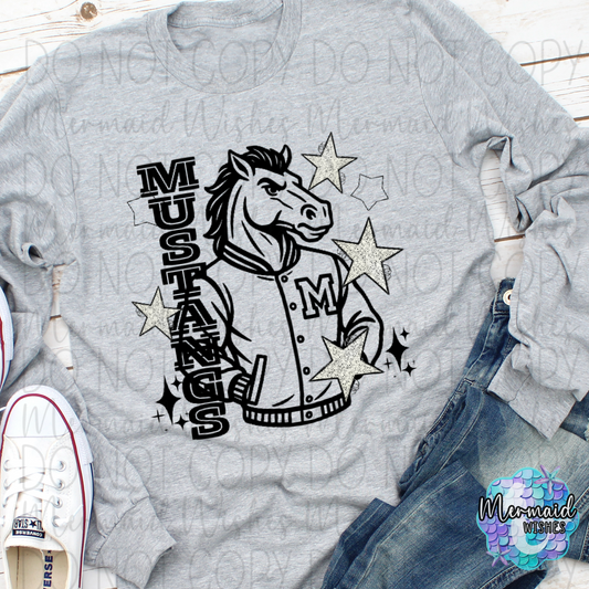 Mustangs Letterman