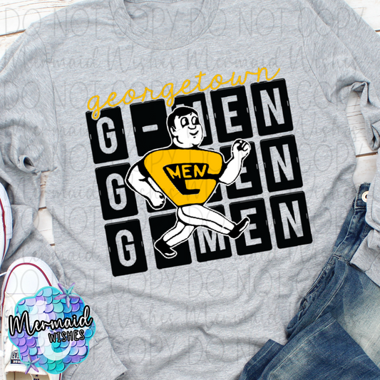 Georgetown G-Men Blocked (DTF)