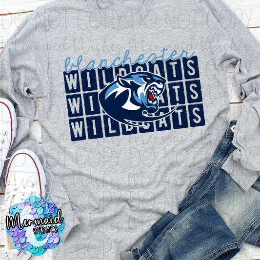 Blanchester Wildcats Blocked (DTF)
