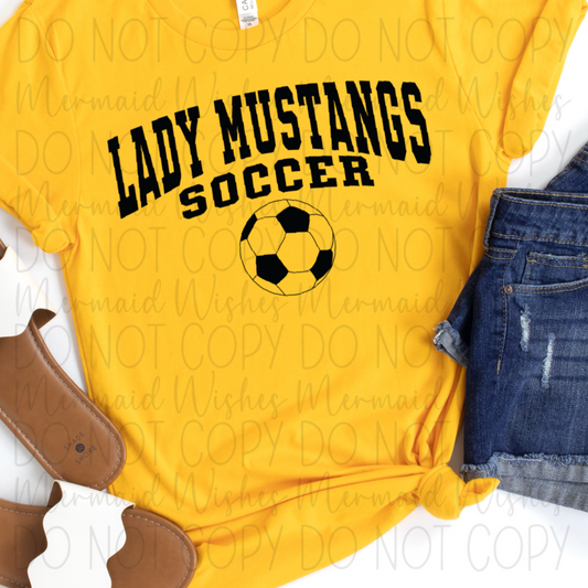 Lady Mustangs Soccer (DTF)