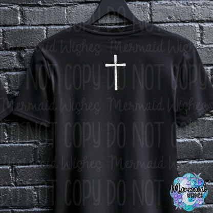 TNT Elite Wrestling Club Distressed w/ Cross on back