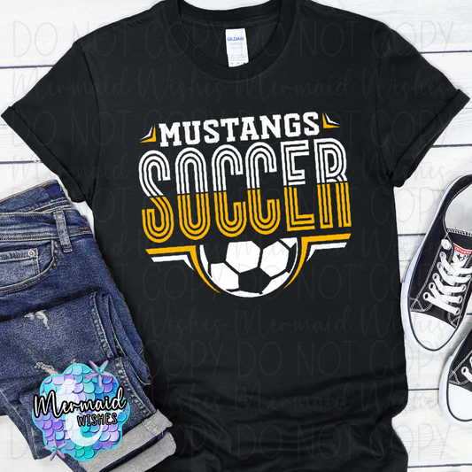 Mustangs Soccer Split (DTF)