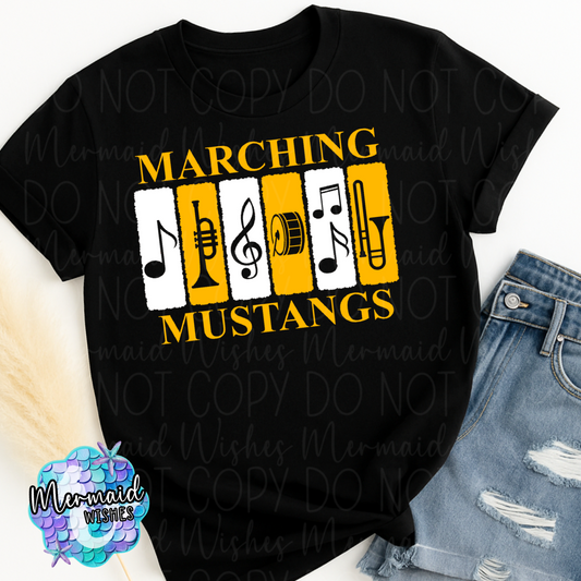 LC Marching Mustangs (DTF)