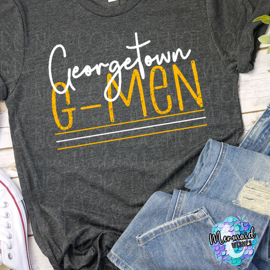 Script Georgetown G-Men (DTF)