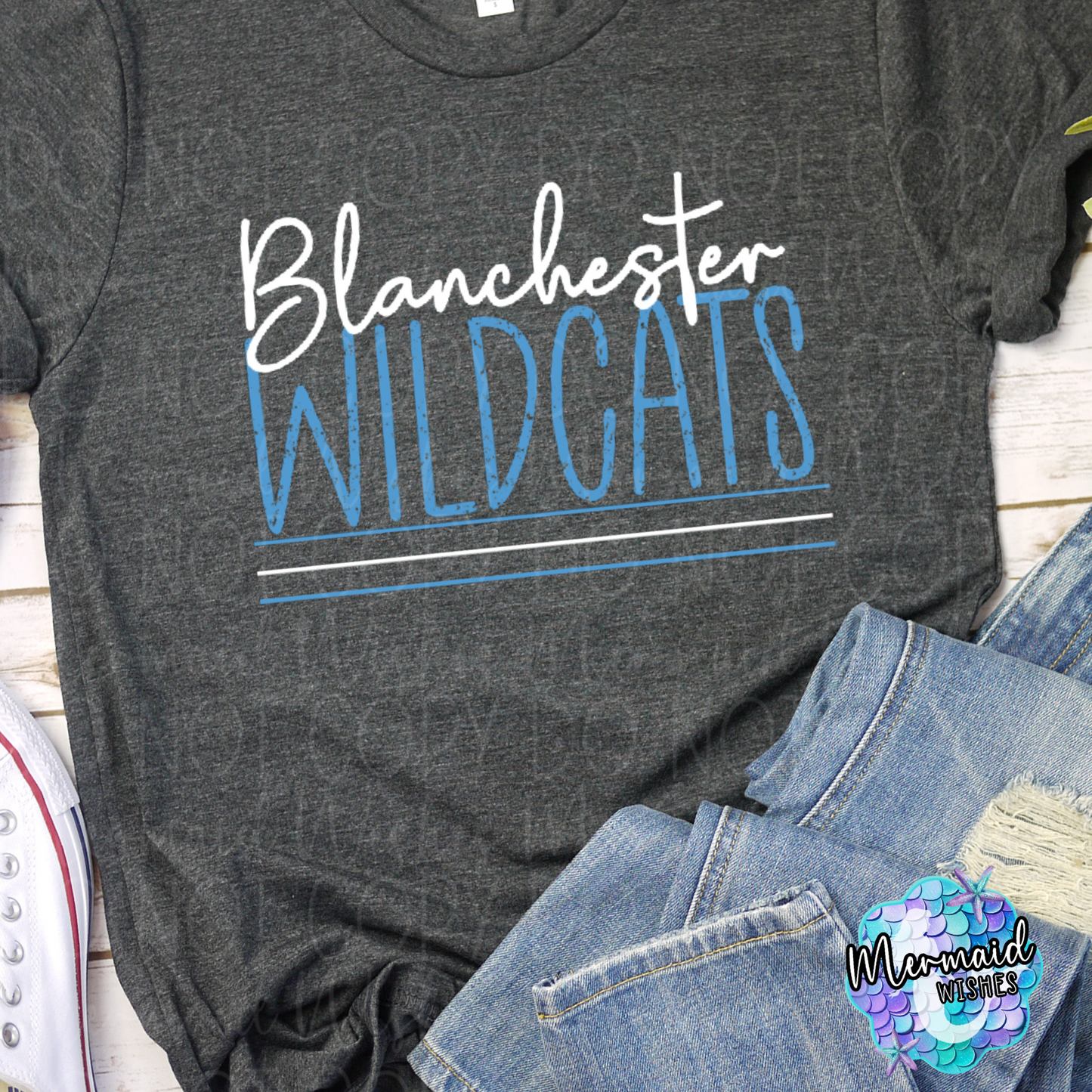 Script Blanchester Wildcats (DTF)