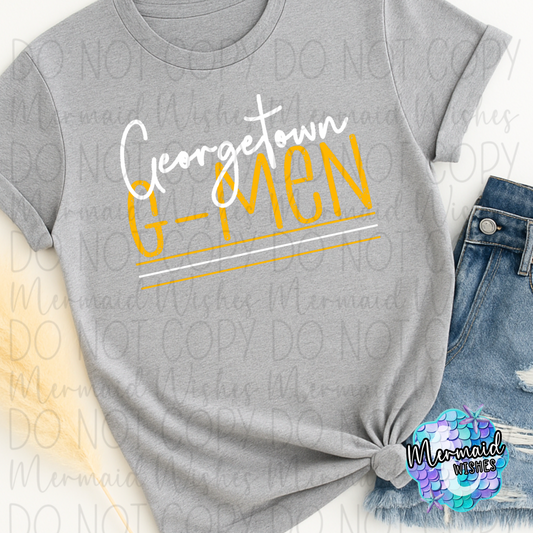 Script Georgetown G-Men (DTF)