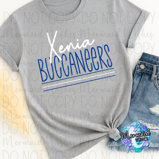 Script Xenia Buccaneers (DTF)