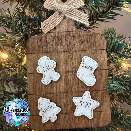 Cookie Cutting Board Ornament