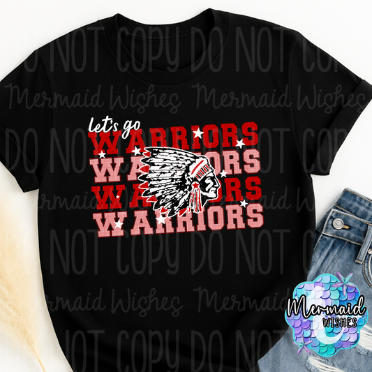 Let’s Go Warriors (Eastern) Mascot