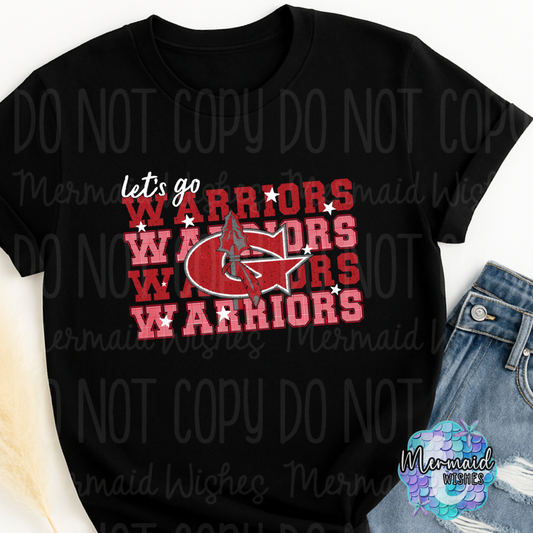 Let’s Go Warriors (Goshen) Mascot