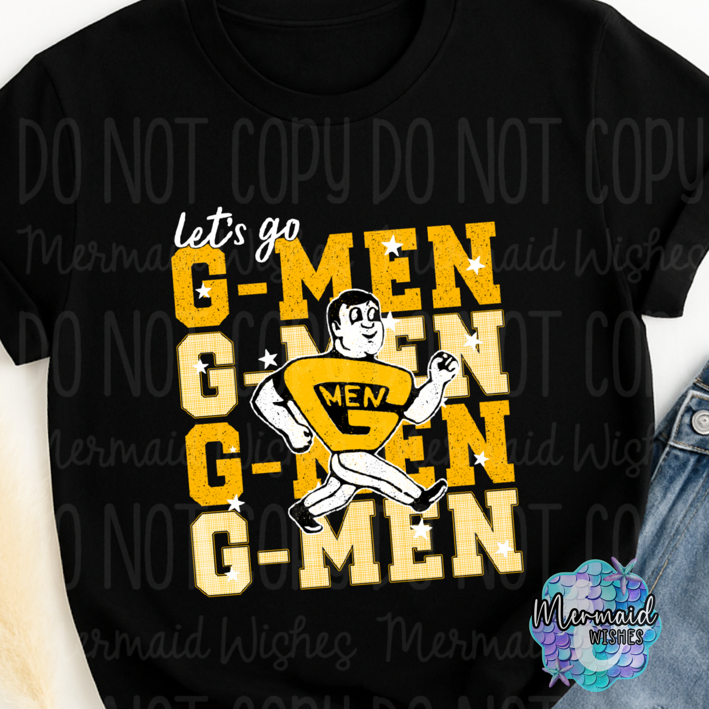 Let’s Go G-Men Mascot