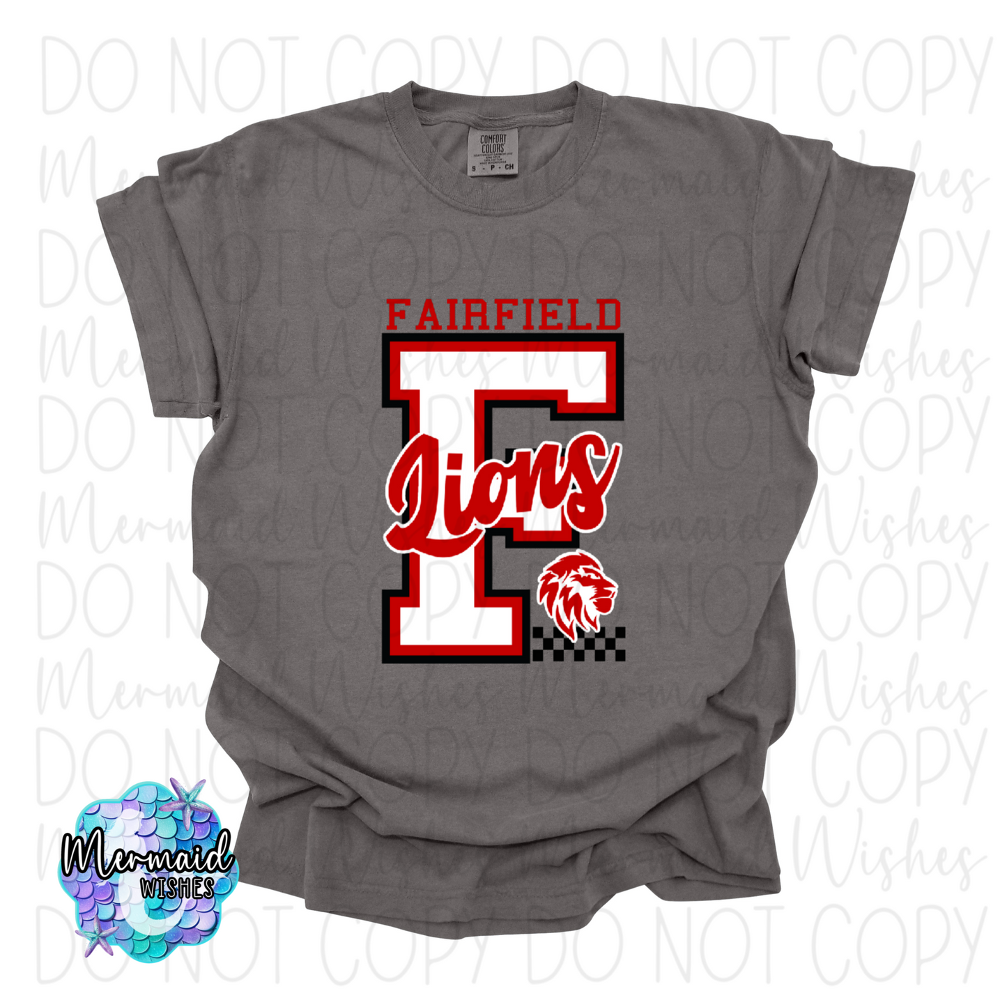 Fairfield Lions Varsity Letter (DTF)