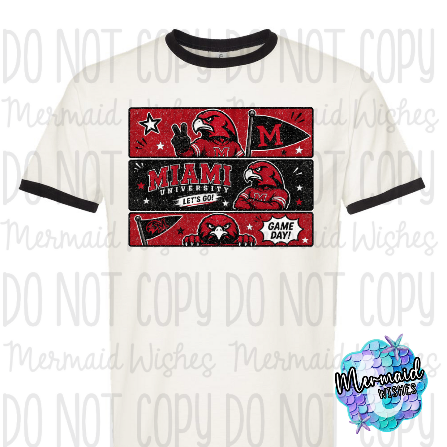 MU Red Hawks Retro Comic