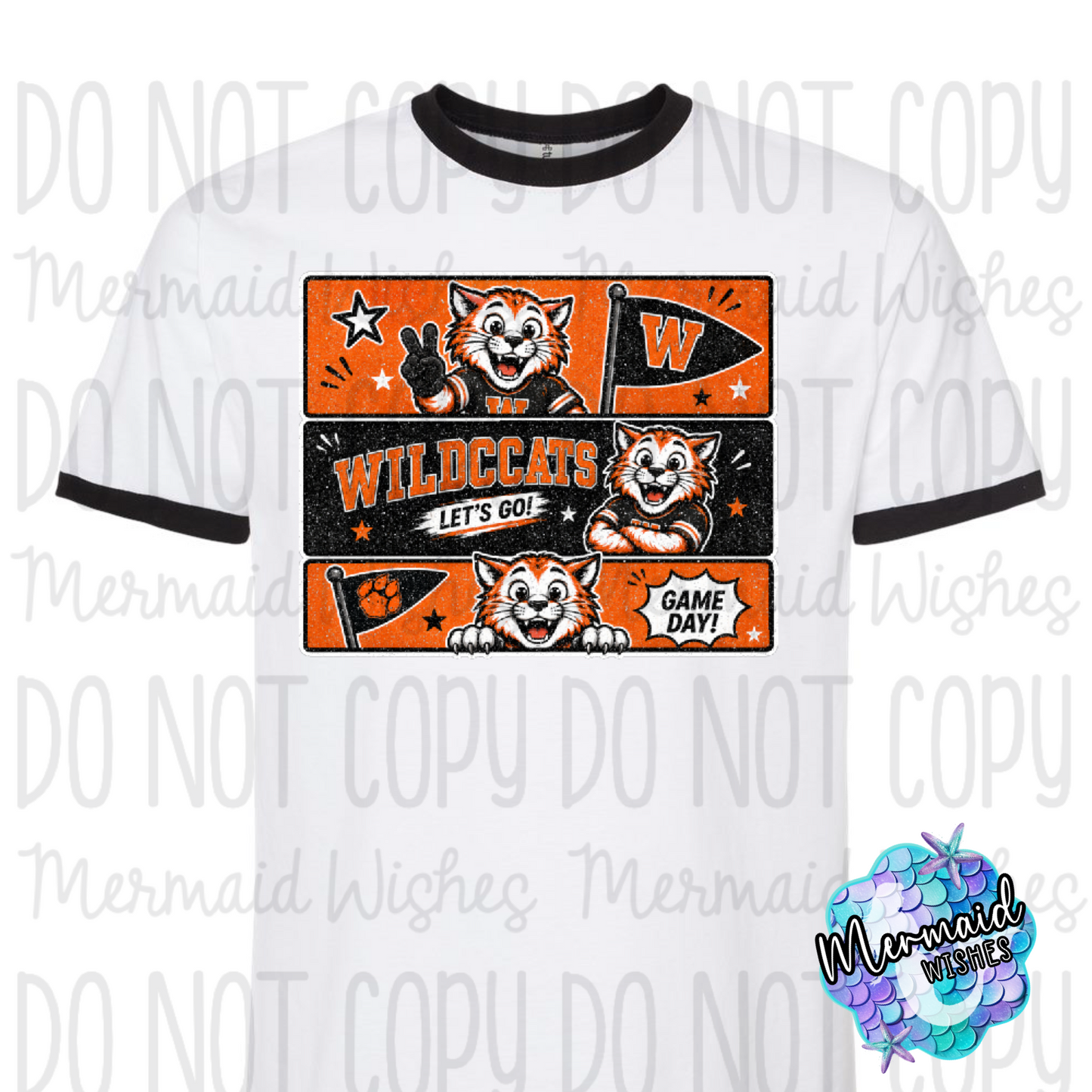 Whiteoak Wildcats Retro Comic