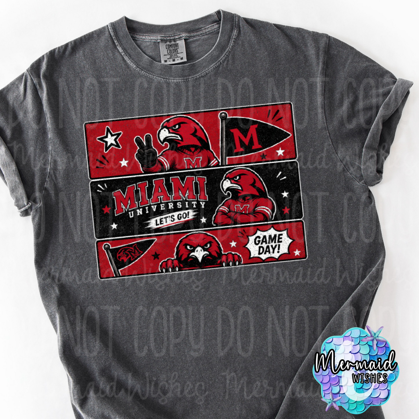 MU Red Hawks Retro Comic