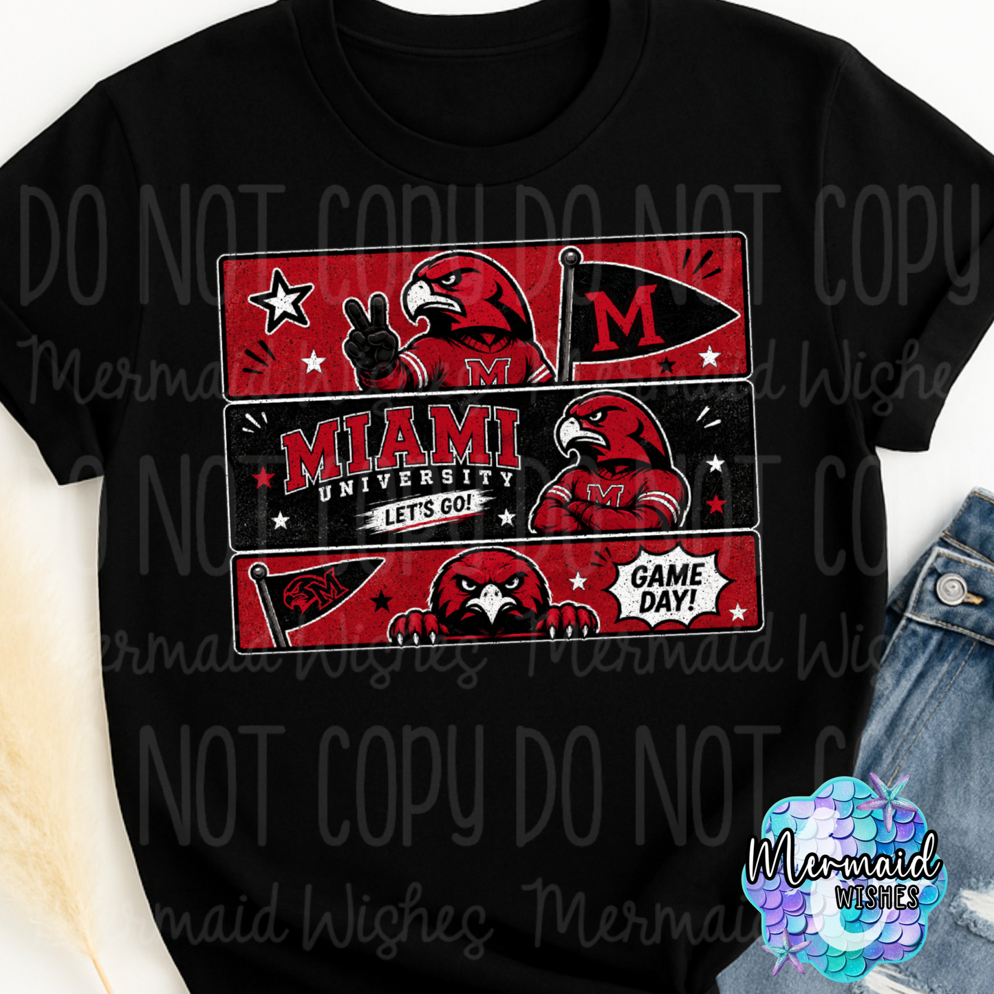 MU Red Hawks Retro Comic