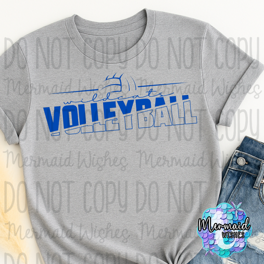 Wildcats Volleyball Simple (Fundraiser)