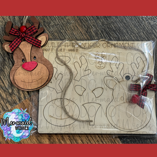 DIY Reindeer Ornament
