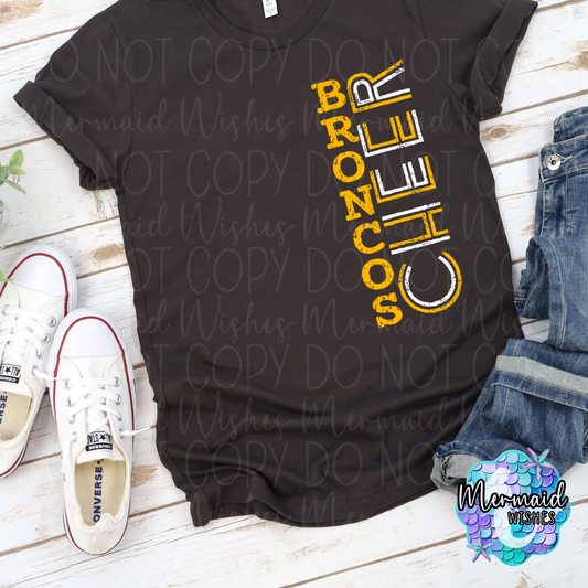 Broncos Cheer Vertical (DTF)