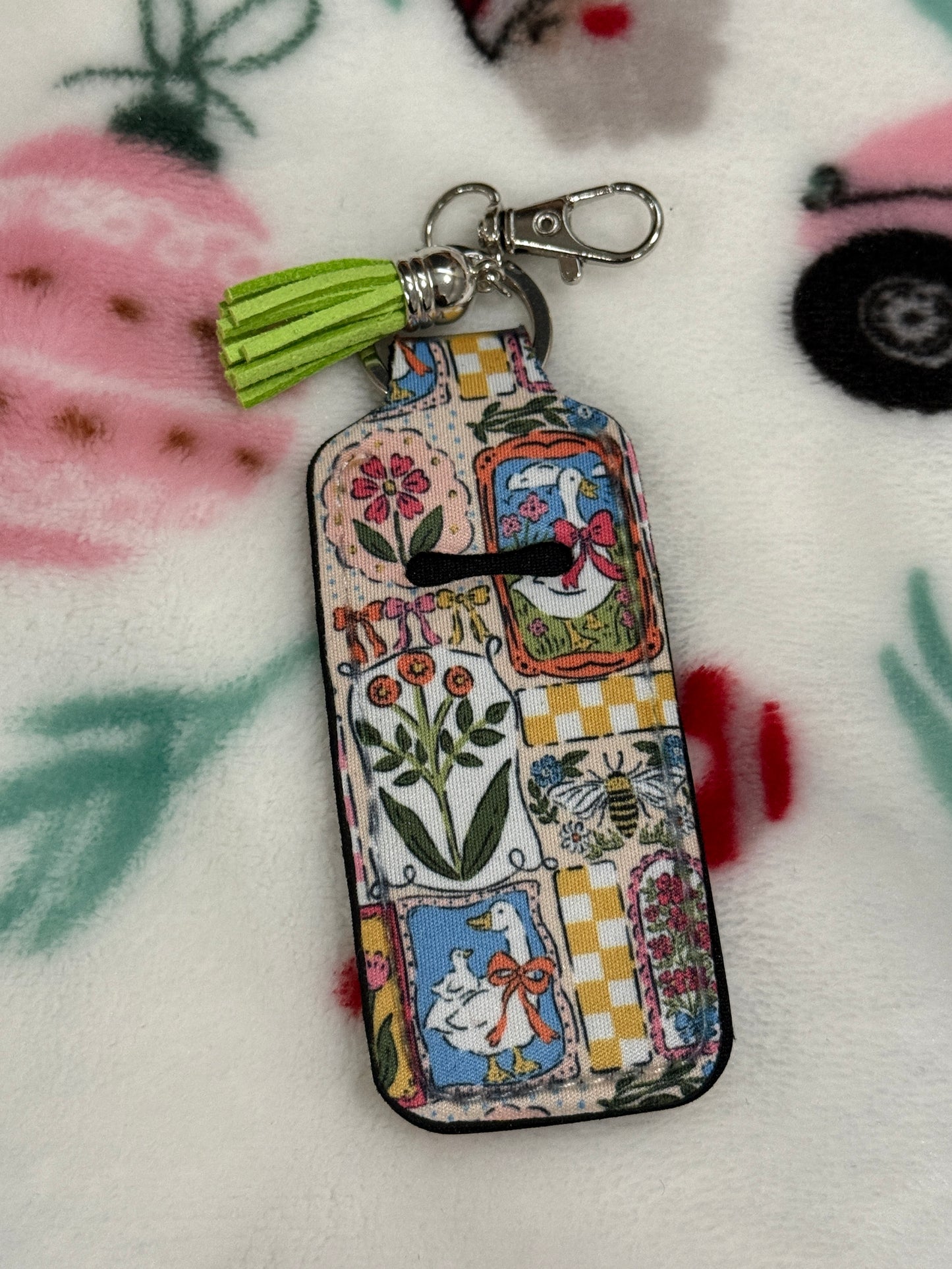 Quilt Goose Lip Balm Holder