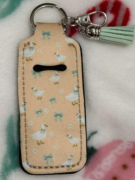 Tan Goose Lip Balm Holder