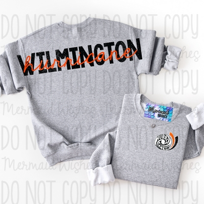 Wilmington Hurricane (Full Back Arm to Arm Design)