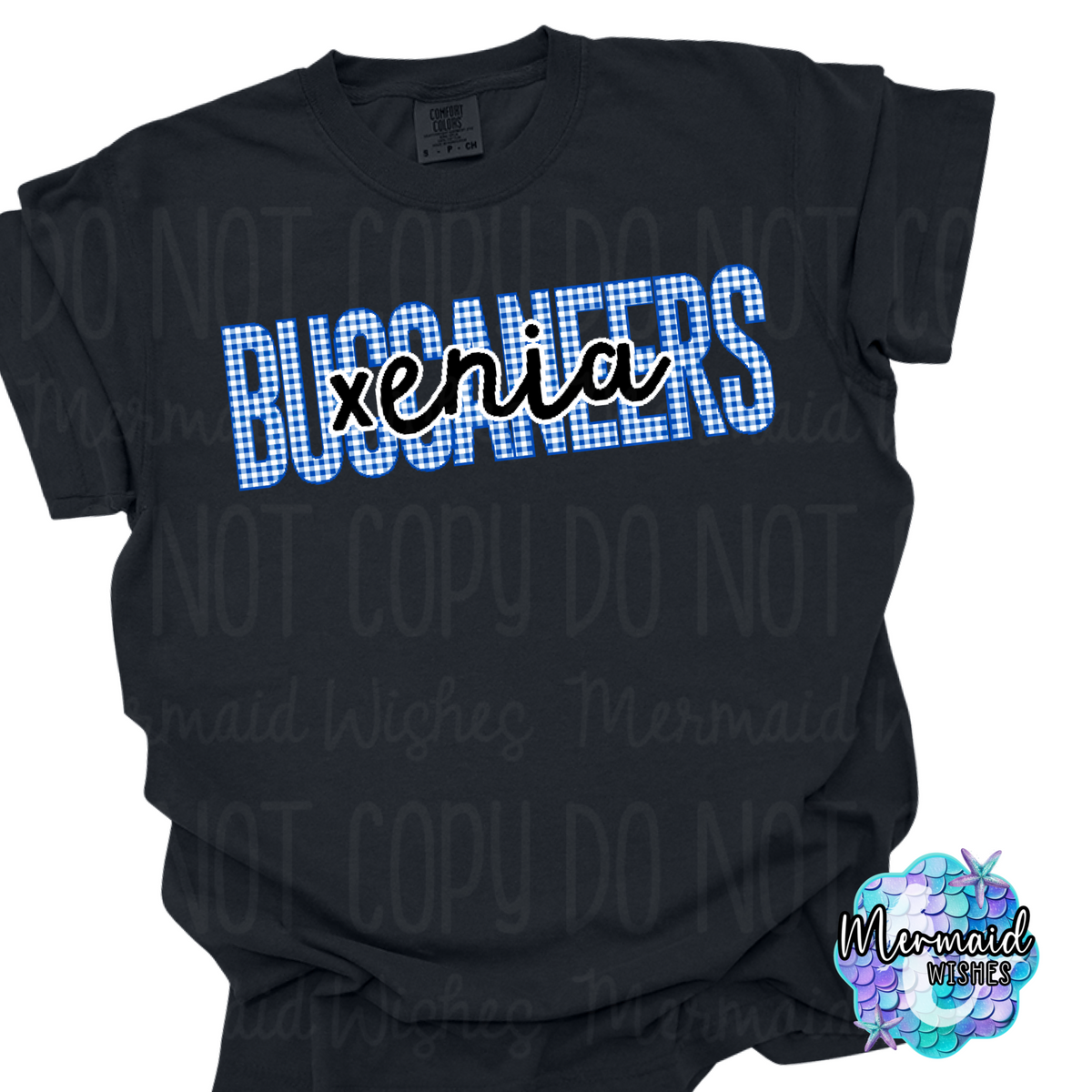 Xenia Buccaneers Gingham (CC-TShirt)