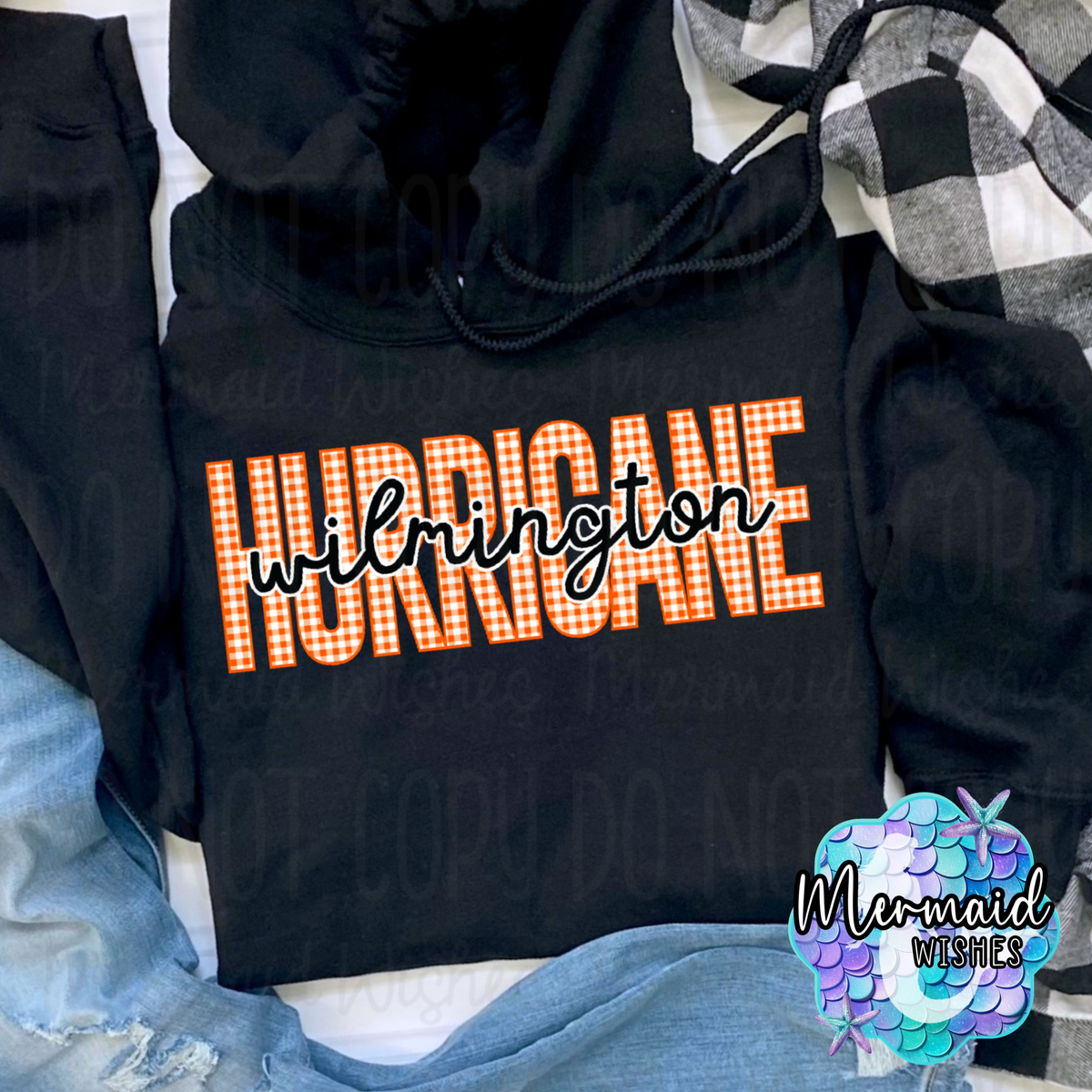 Wilmington Hurricane Gingham (TShirt, Crewneck & Hoodie)