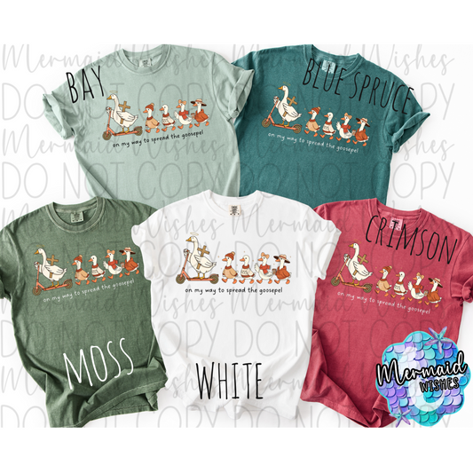 On My Way to Spread the Goosepel