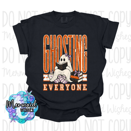 Ghosting Everyone (CC TShirt)