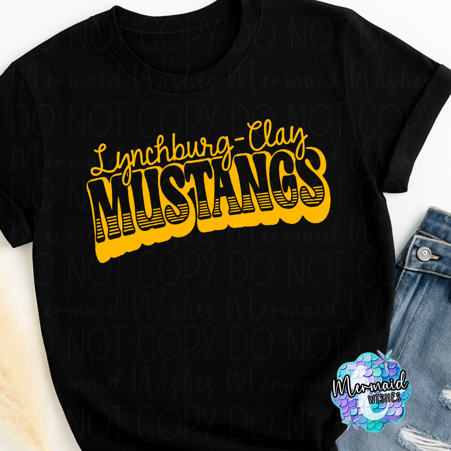 Lynchburg-Clay Mustangs Retro