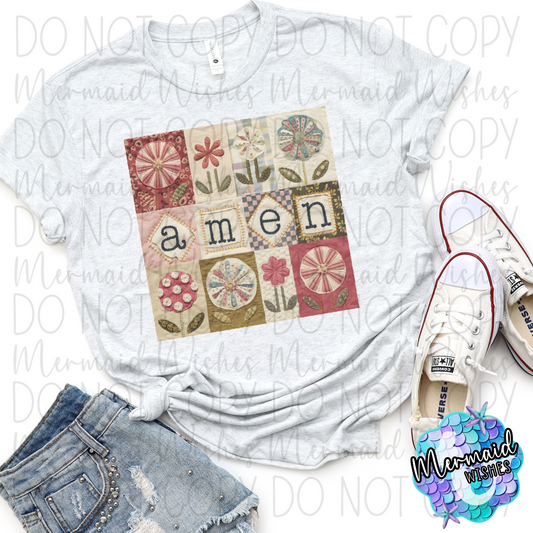 Quilt Amen (Sublimation)