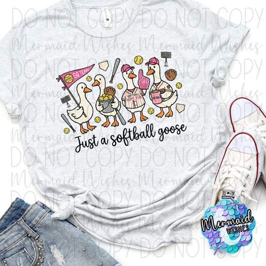 Just a Softball Goose (Sublimation)