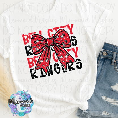 Bell City Ringers Bow Distressed
