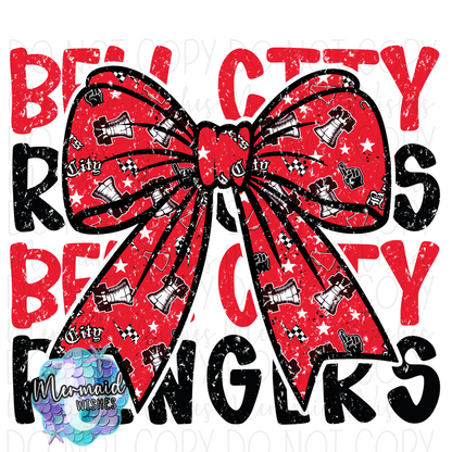 Bell City Ringers Bow Distressed