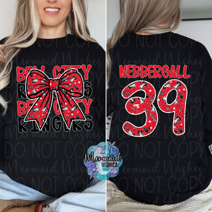 Bell City Ringers Bow Distressed