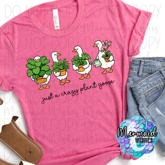 Just a Crazy Plant Goose
