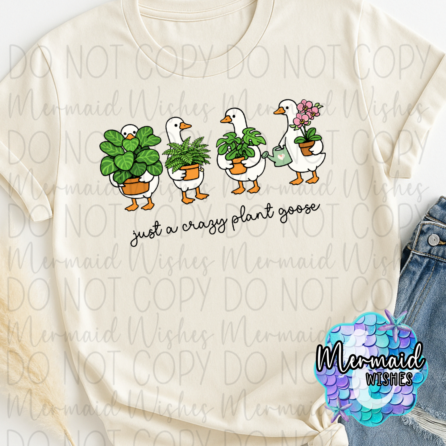 Just a Crazy Plant Goose